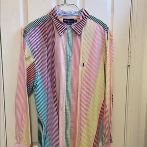 Ralph Lauren Multicolor Striped Men's Shirt
